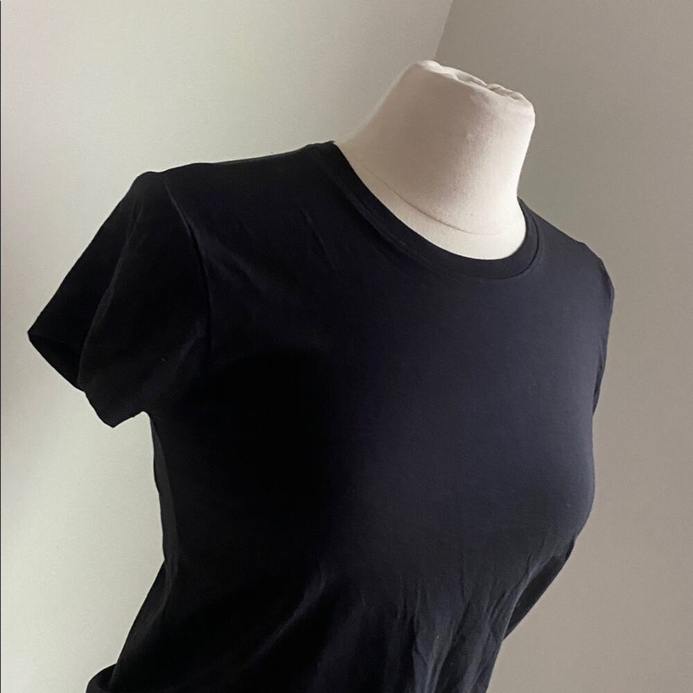 ATM T-Shirt Womens Sz Medium Black Classic Essentials - Picture 2 of 6